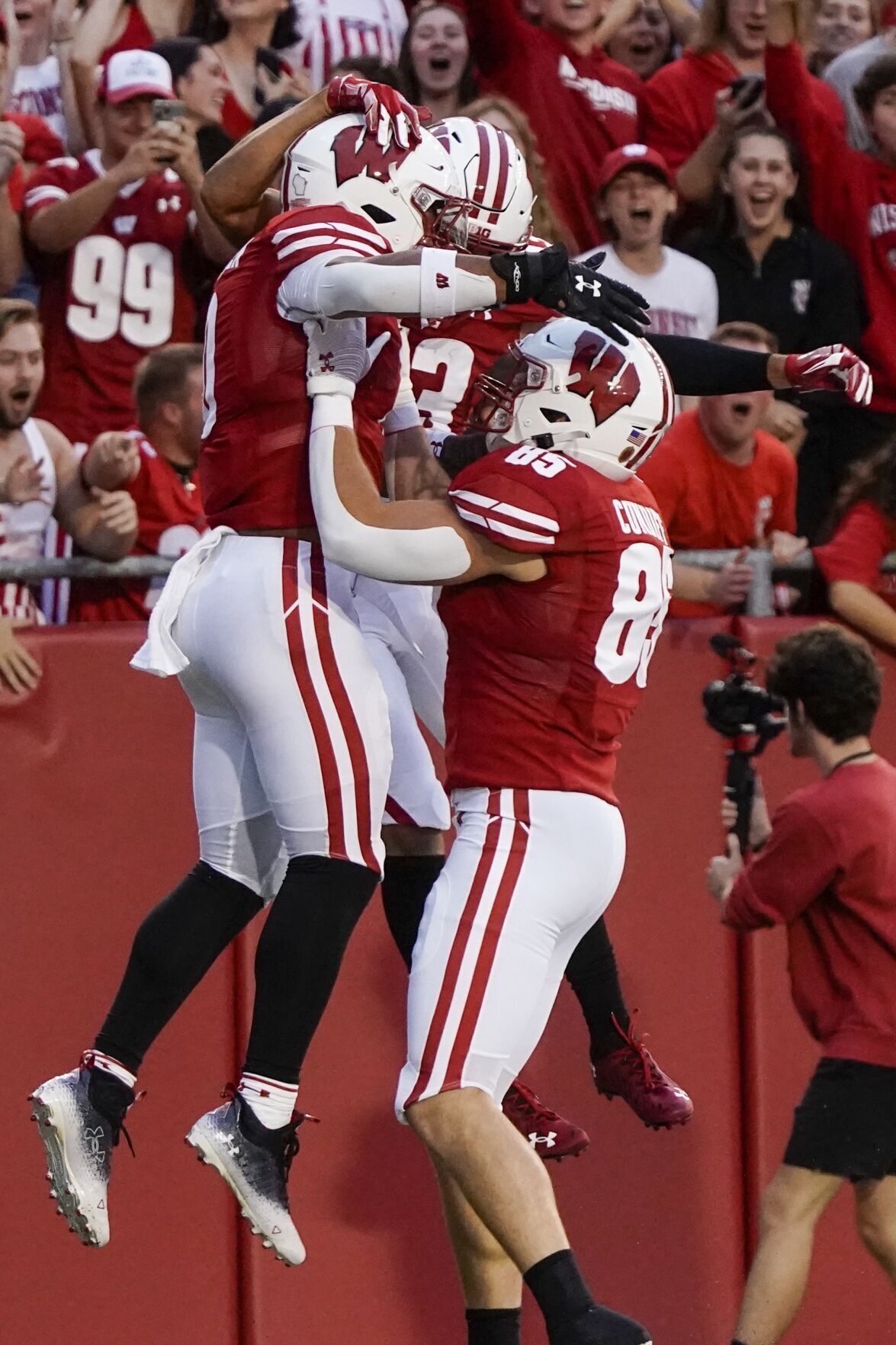 Illinois Saint Wisconsin football